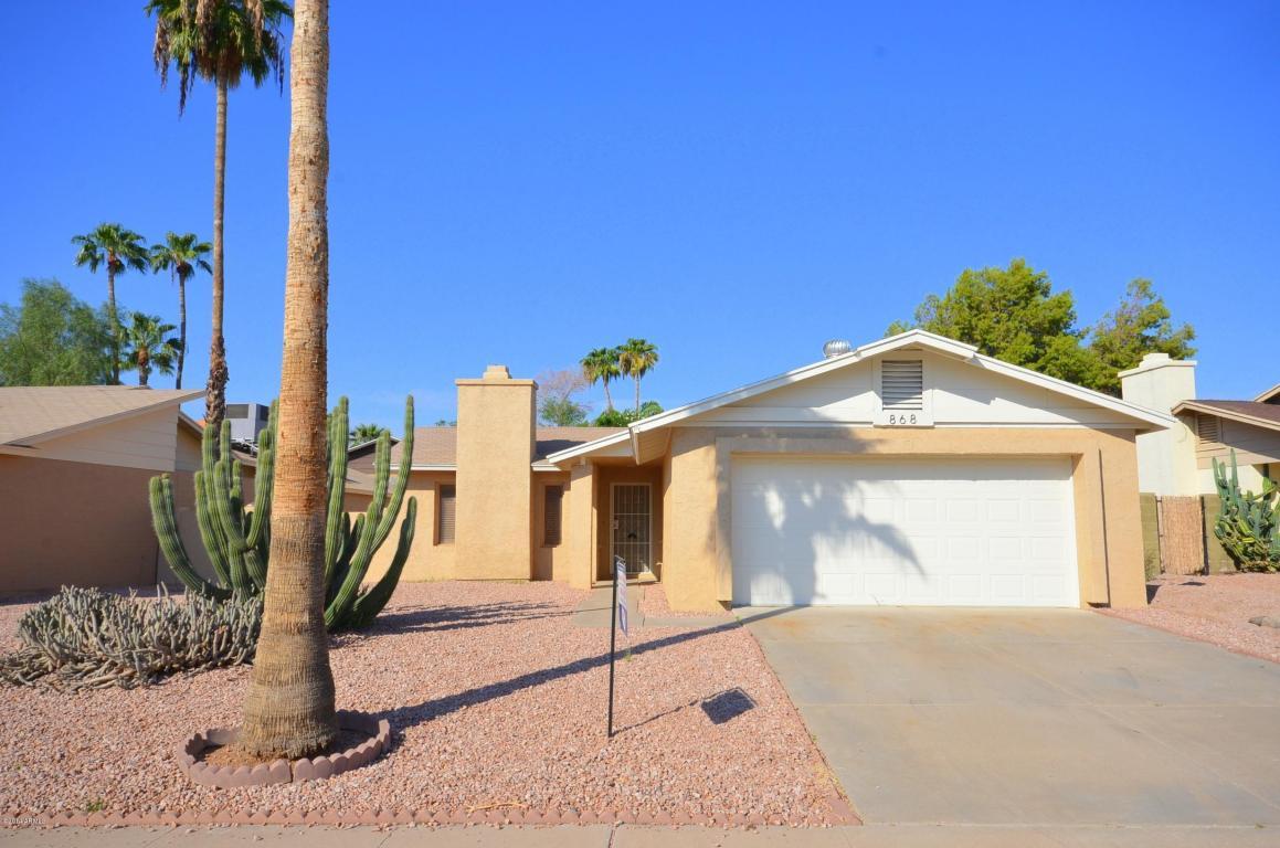 Property Photo: 868 N 85th Place AZ 85257