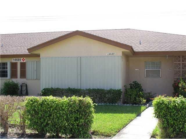 Property Photo: 14689 Canalview Drive C FL 33484