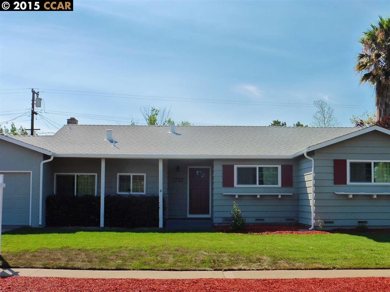 Property Photo:  1722 Denkinger Rd  CA 94521 