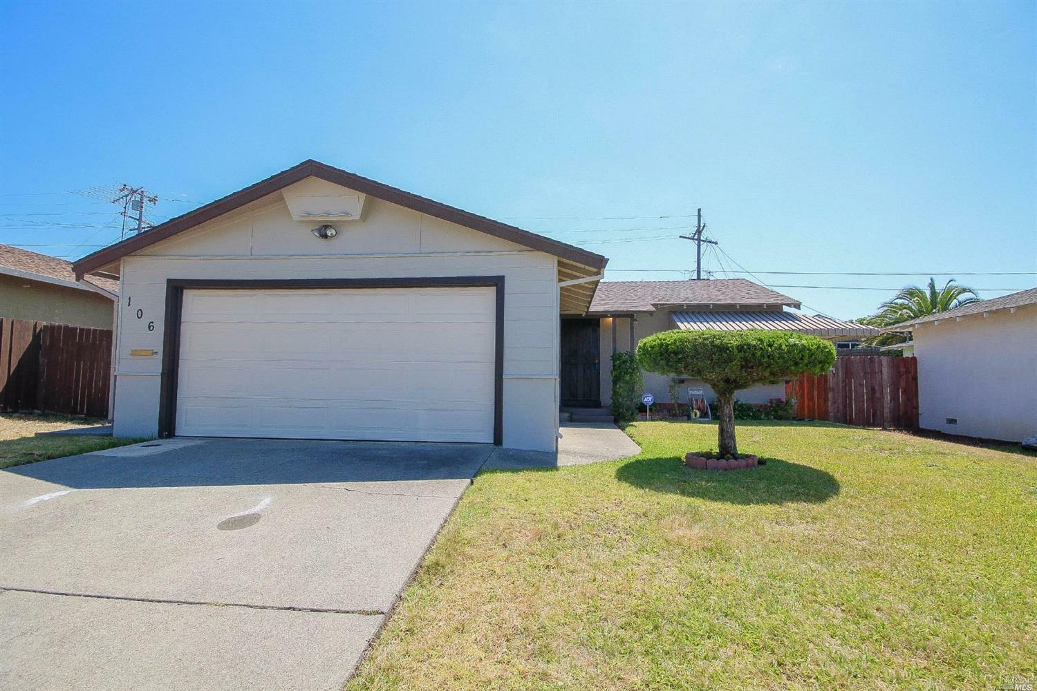 Property Photo: 106 Benjamin Street CA 94589