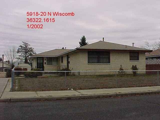 Property Photo:  5920 N Wiscomb St 5918 N Wiscomb  WA 99208 