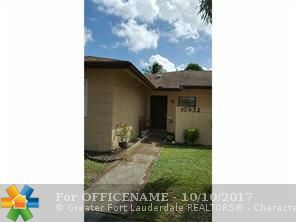 Property Photo:  10932 NW 29th Ct 10932  FL 33322 