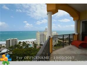 Property Photo:  2011 N Ocean Blvd 1605  FL 33305 