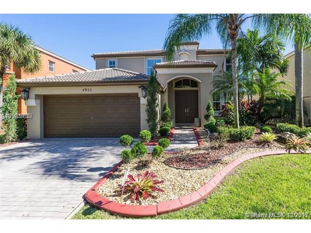Property Photo: 4935 SW 166th Ave . FL 33027