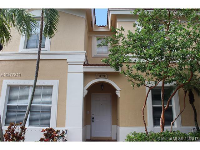 Property Photo:  3178 SW 128th Ter 147  FL 33027 