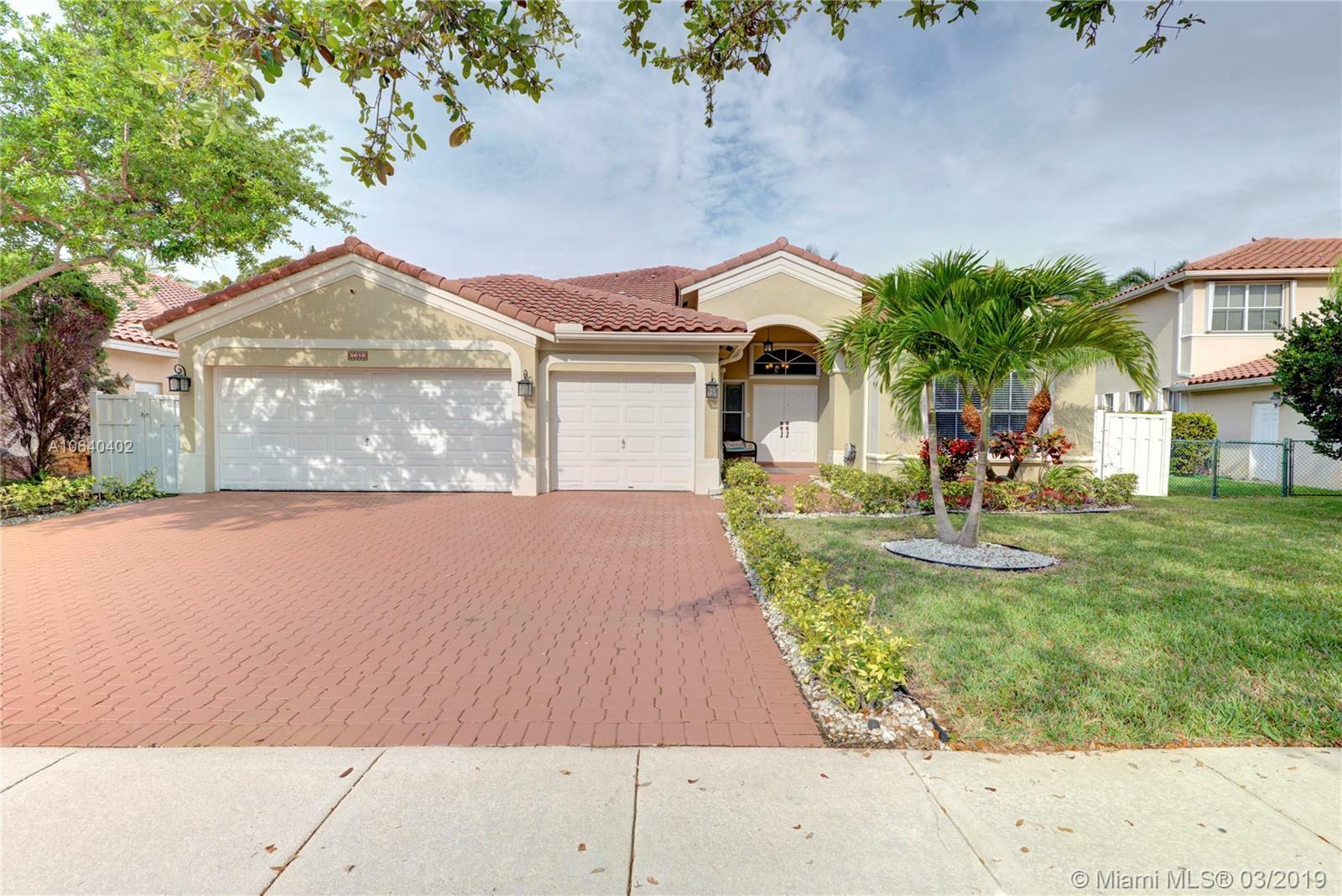 Property Photo:  3616 SW 163rd Ave  FL 33027 