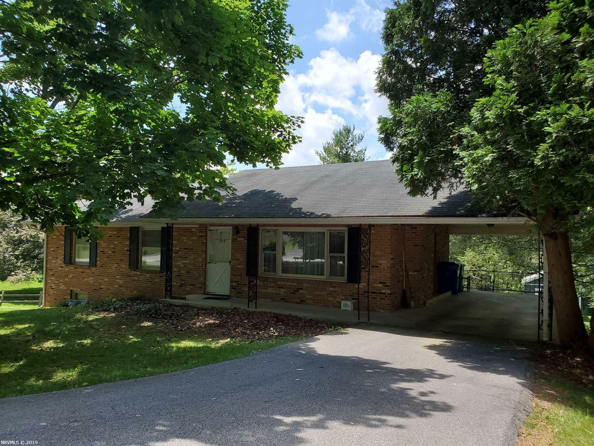 Property Photo:  224 Price Street  VA 24060 