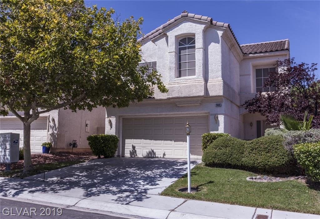 Property Photo:  1669 Warrenville Street  NV 89117 
