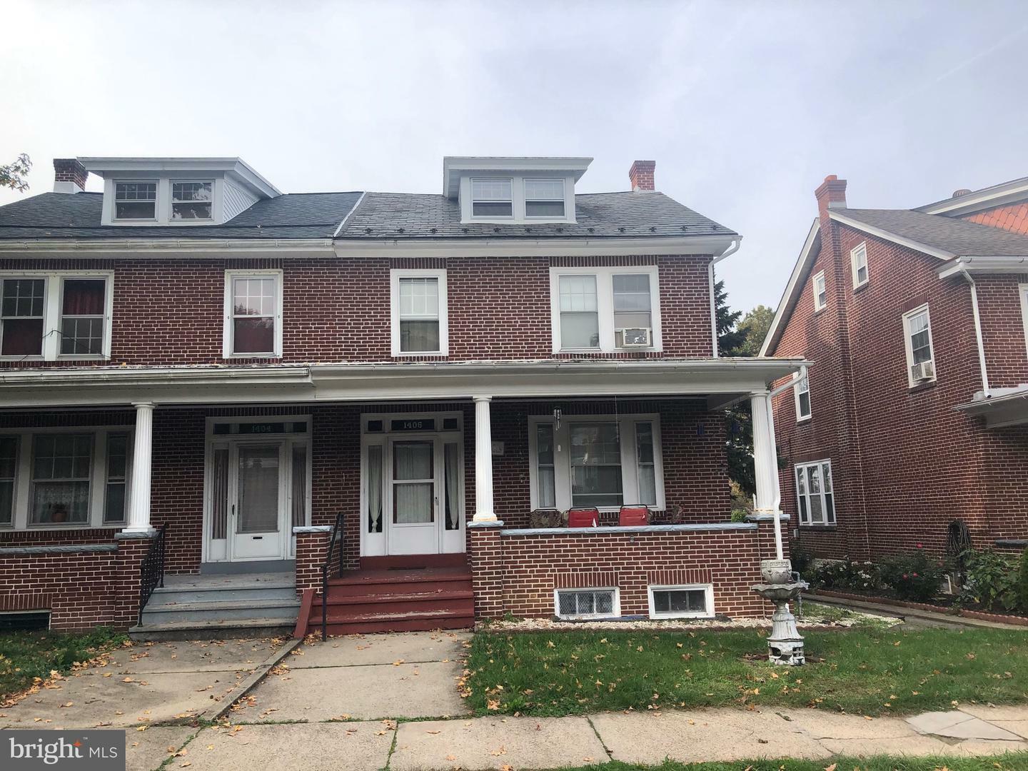 Property Photo: 1406 Linden Street PA 19604