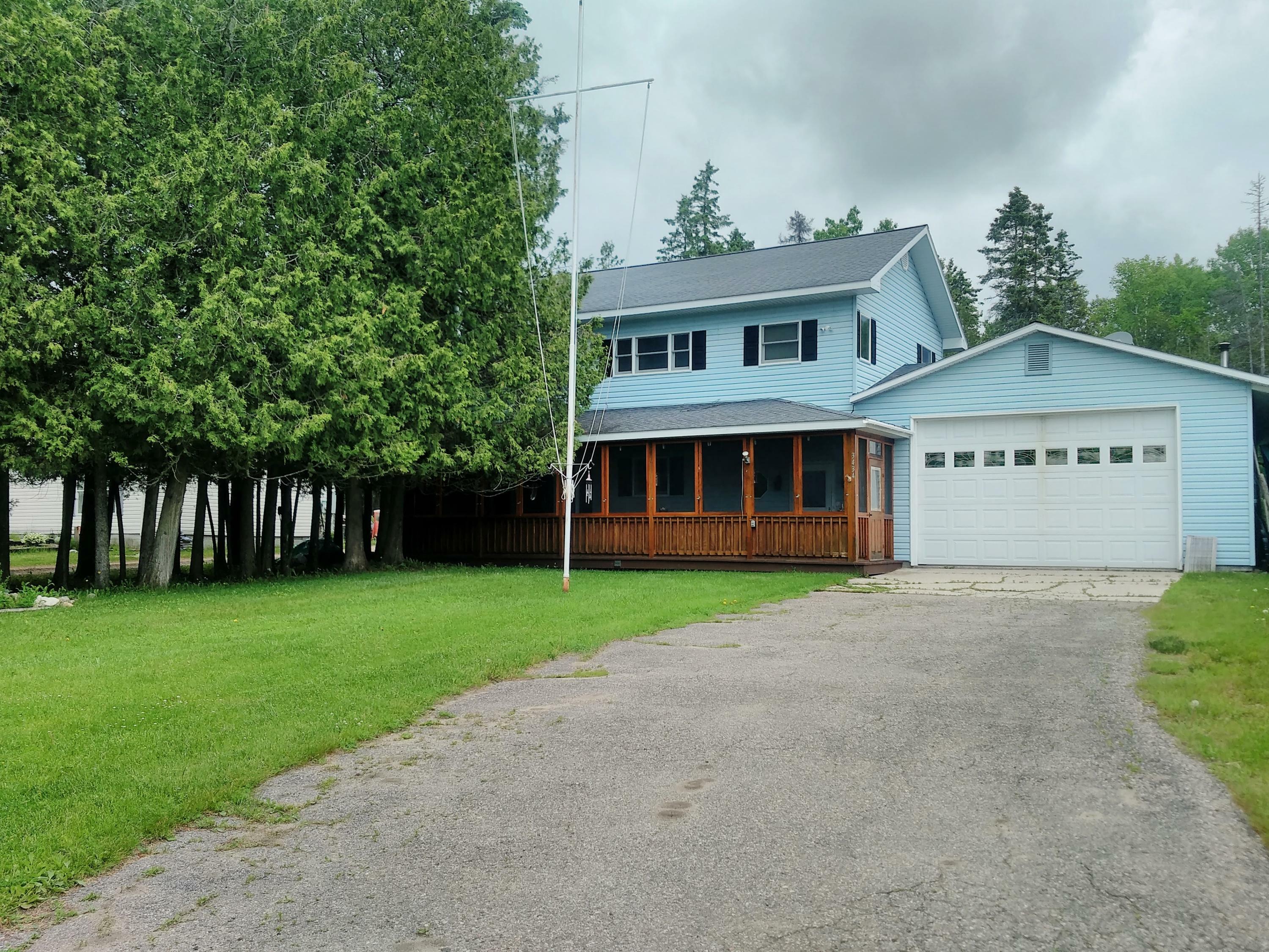 Property Photo:  3424 M-134  MI 49745 