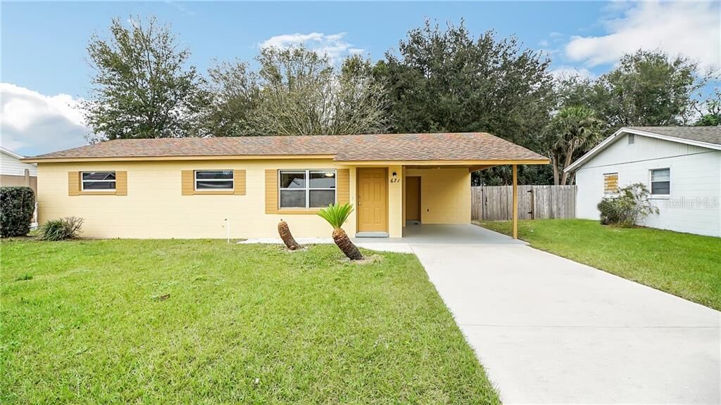 Property Photo: 671 Wisteria Avenue FL 32784