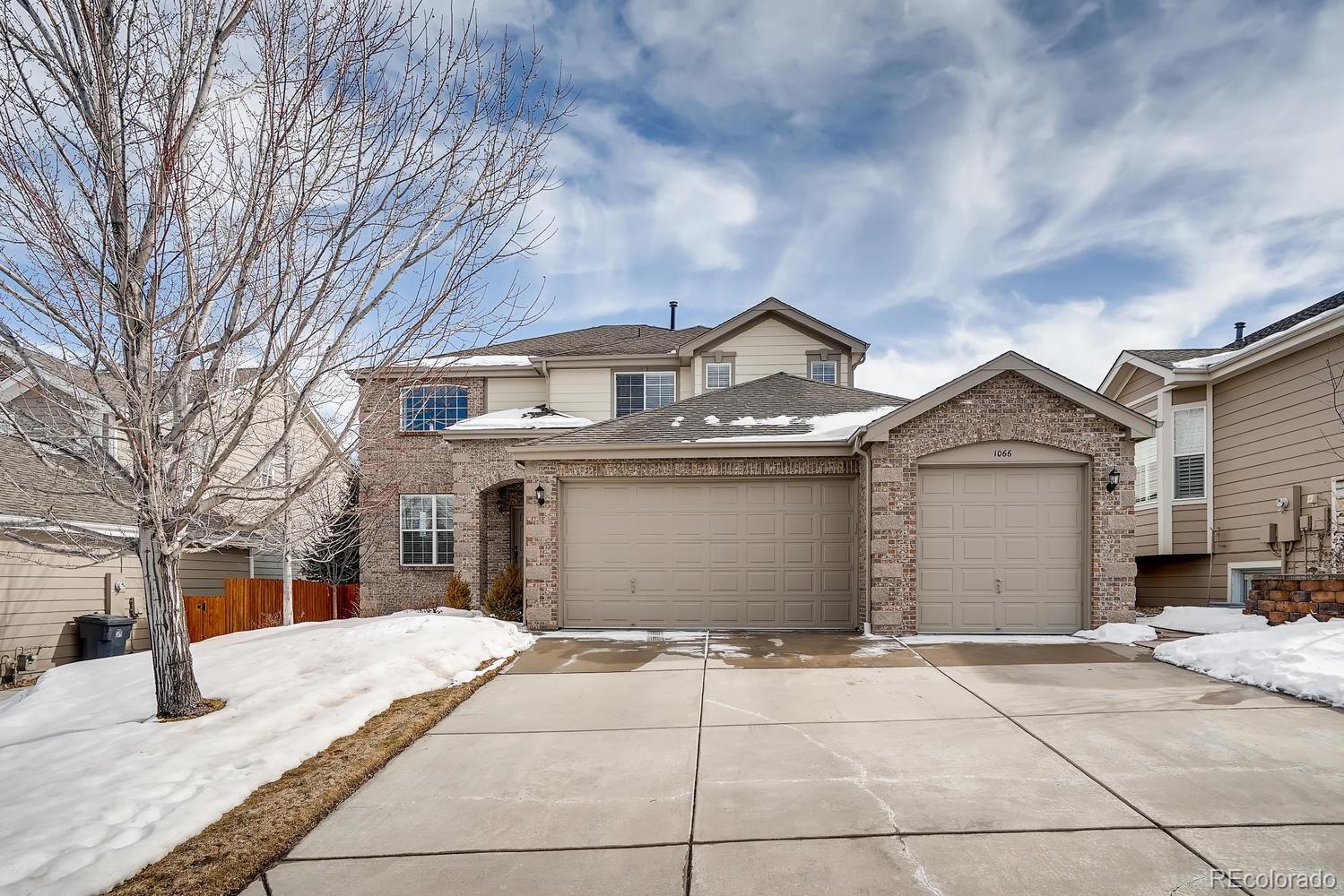 Property Photo: 1066 Berganot Trail CO 80108