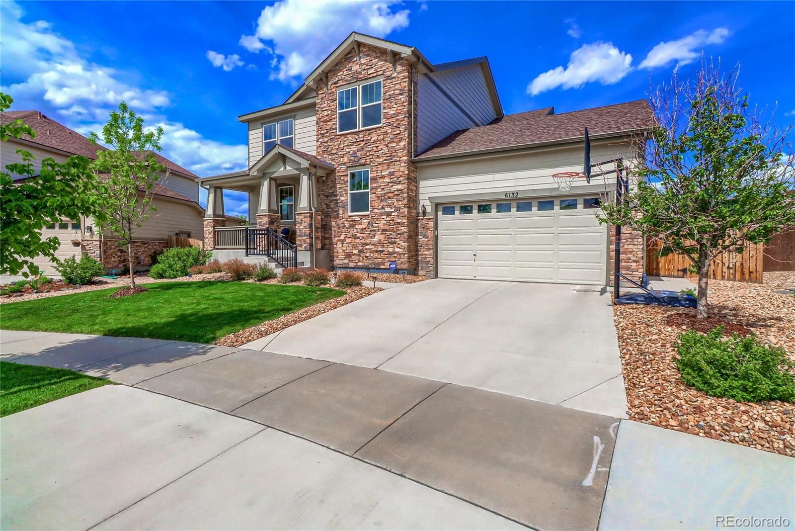 Property Photo: 6132 S Jackson Gap Court CO 80016