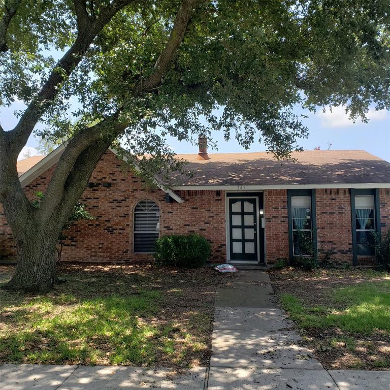 Property Photo:  345 Ivy Way  TX 75043 