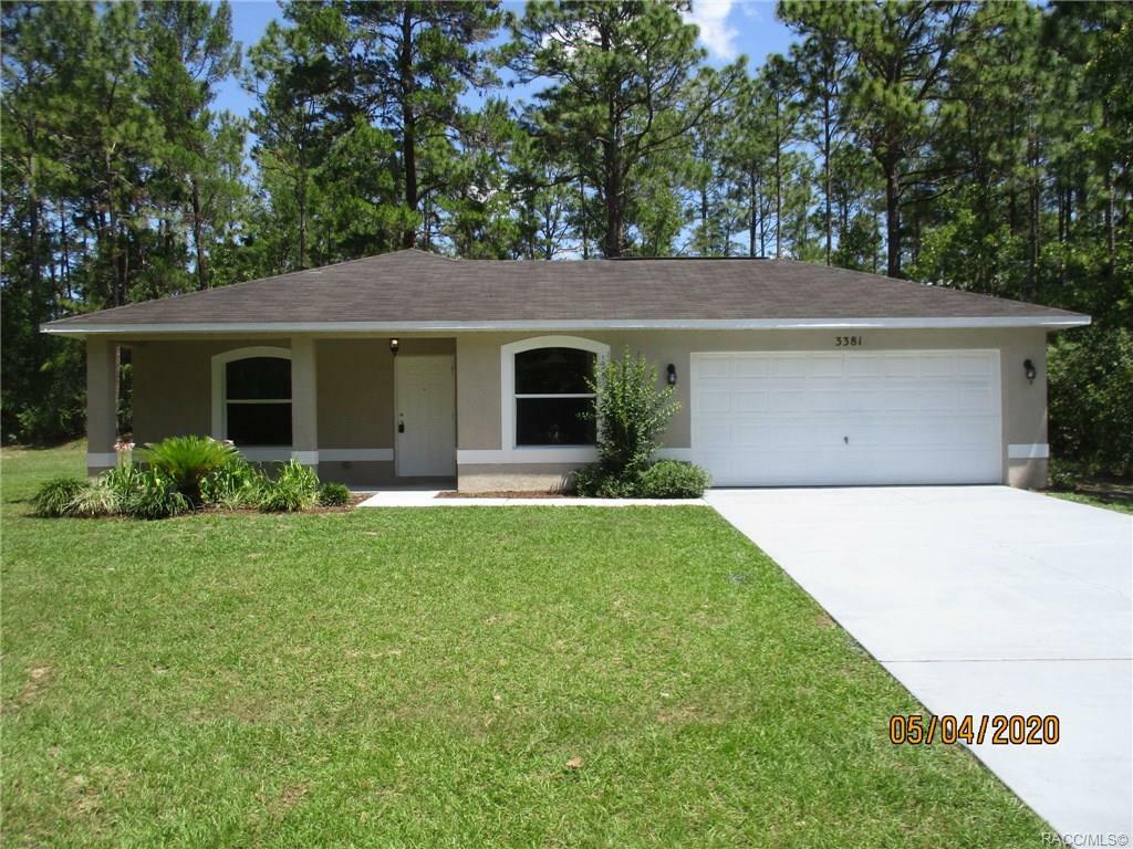 Property Photo:  3381 W Malcolm Drive  FL 34434 