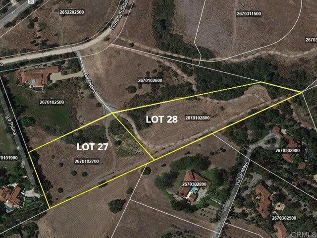Property Photo: La Palma Rd. Lot 27 CA 92067