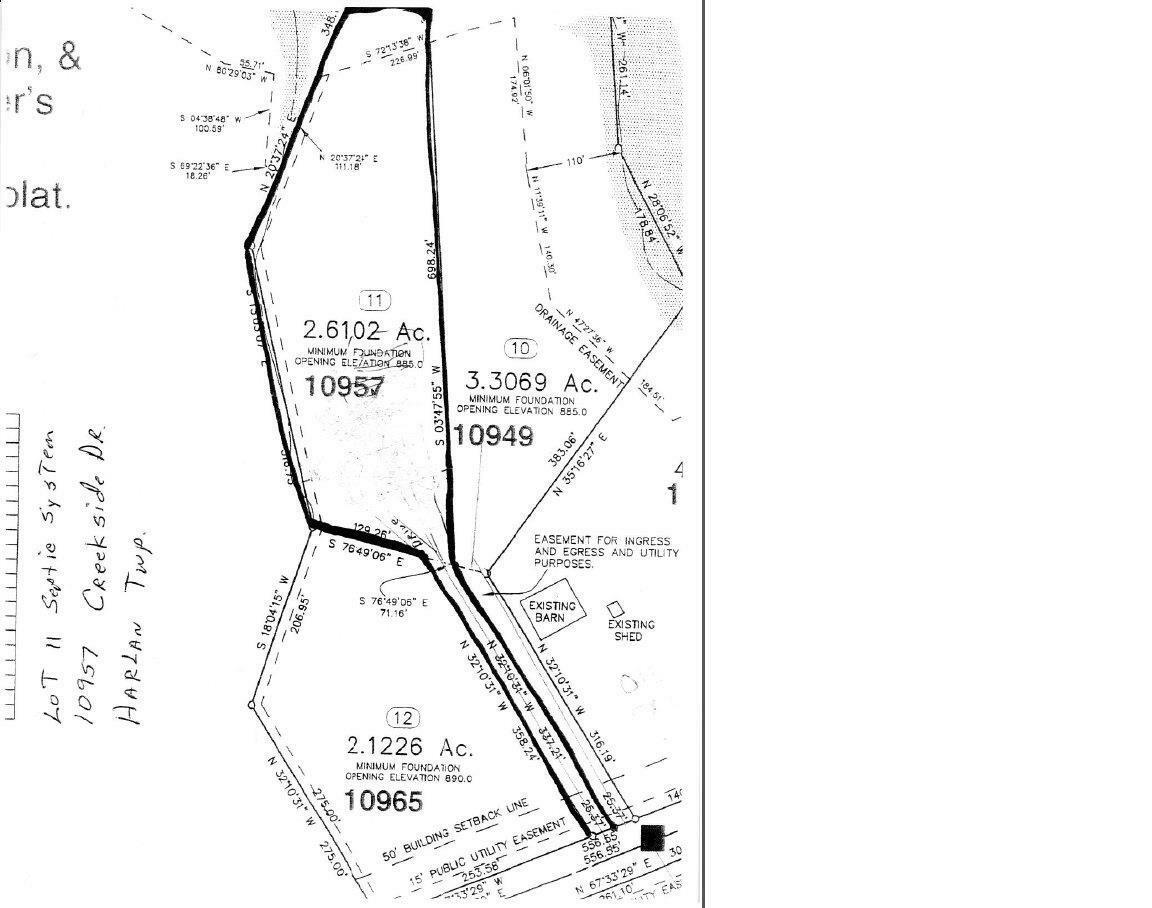 Property Photo:  10957 Creekside Drive Lot11  OH 45162 