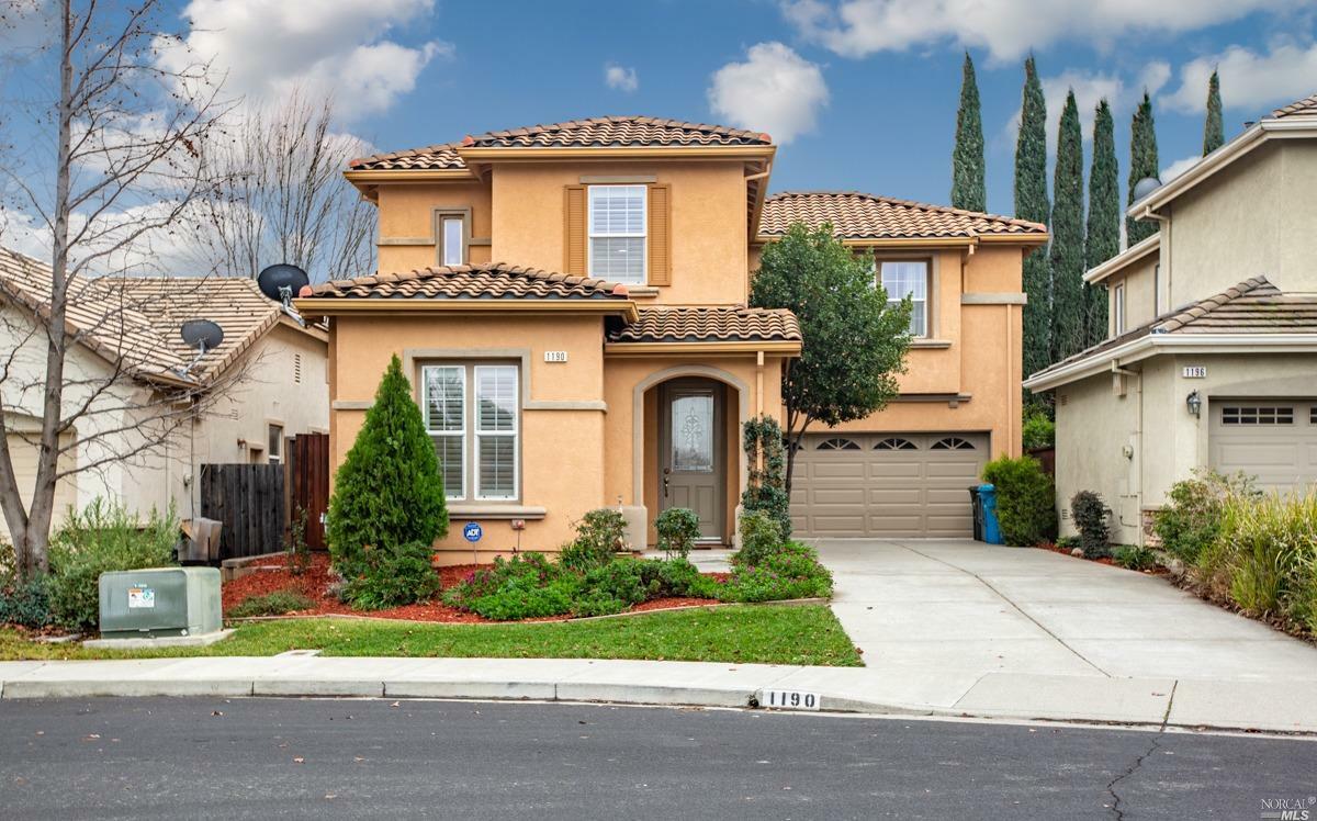 Property Photo:  1190 Villaggio Circle  CA 95688 