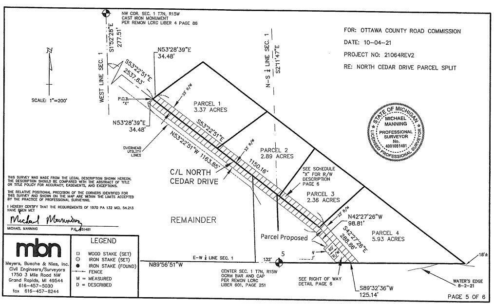 Property Photo:  Lot 2 N Cedar Drive  MI 49417 