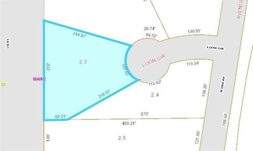 Property Photo:  Lot 2 Loon Circle  WI 54452 