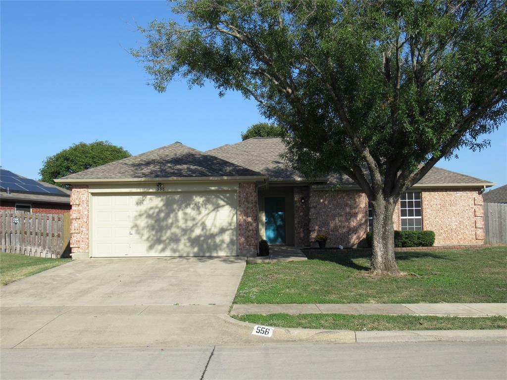 Property Photo:  556 Asbury Drive  TX 76179 