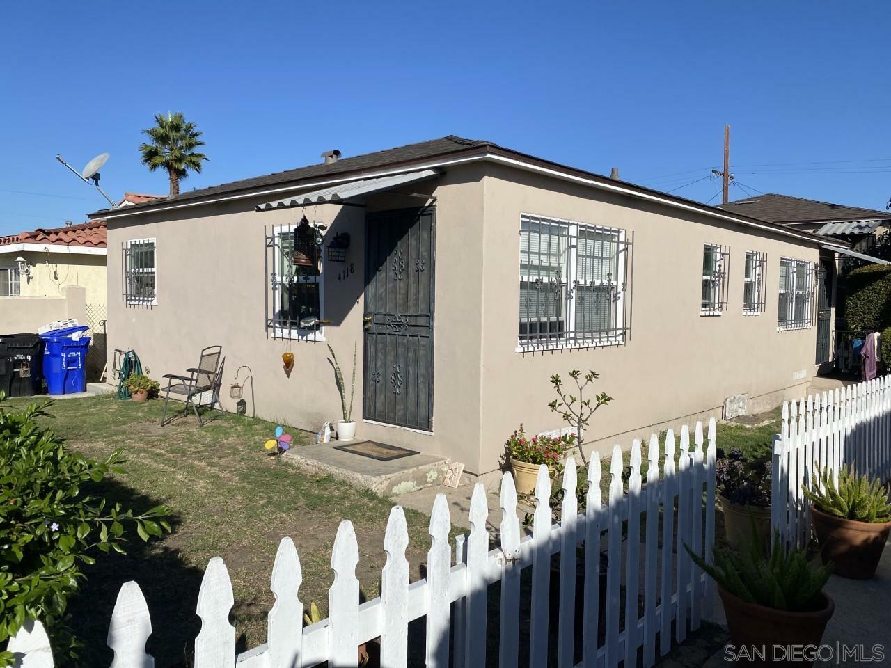 Property Photo:  4118-4124 Gamma St  CA 92113 