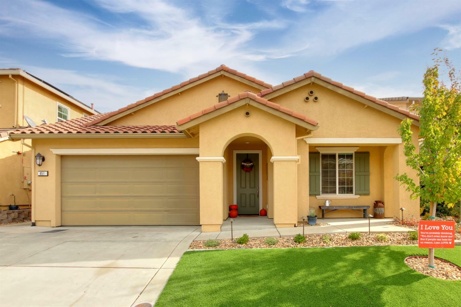 Property Photo:  851 Calico Drive  CA 95765 