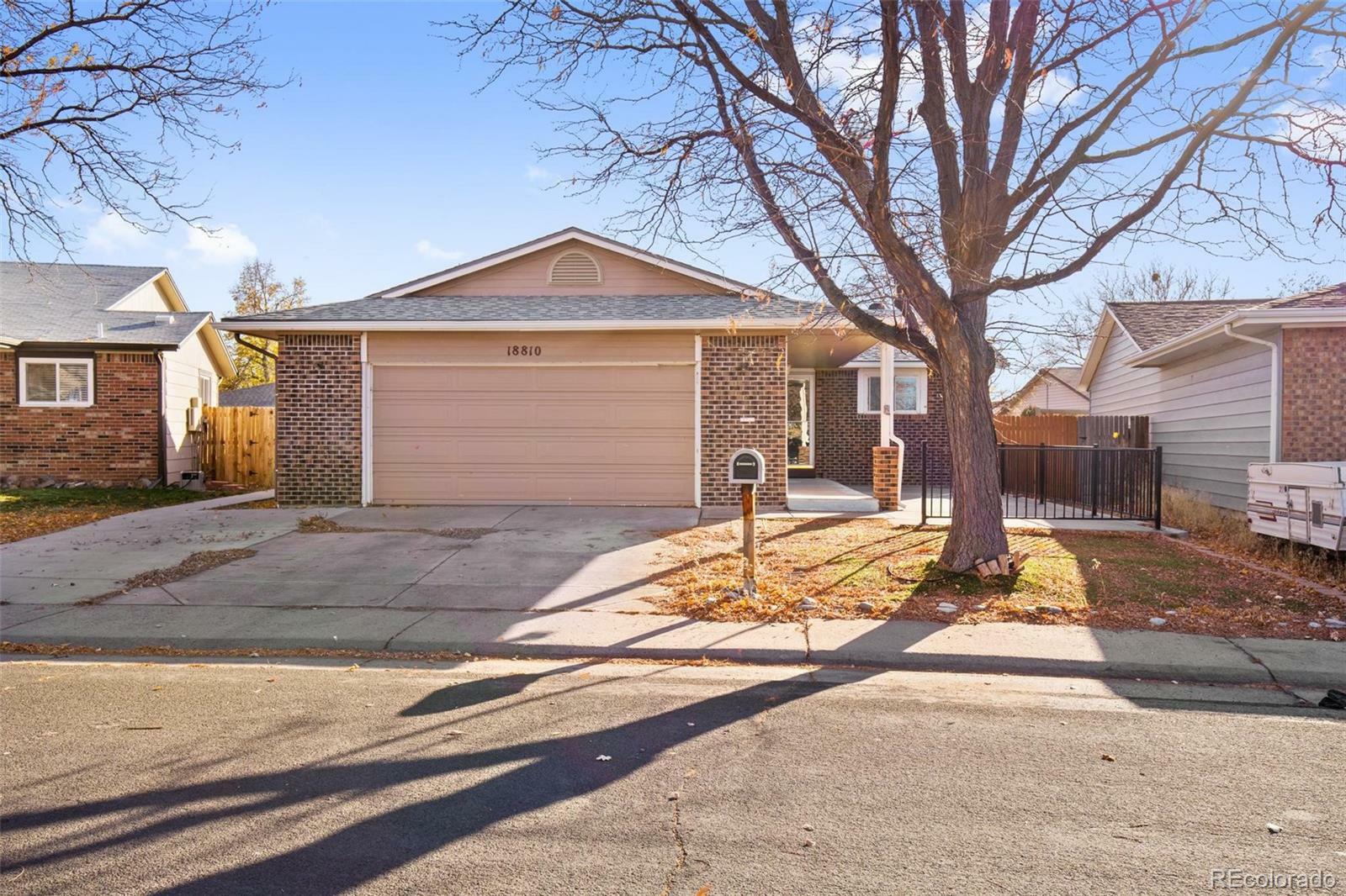 Property Photo: 18810 E 16th Place CO 80011