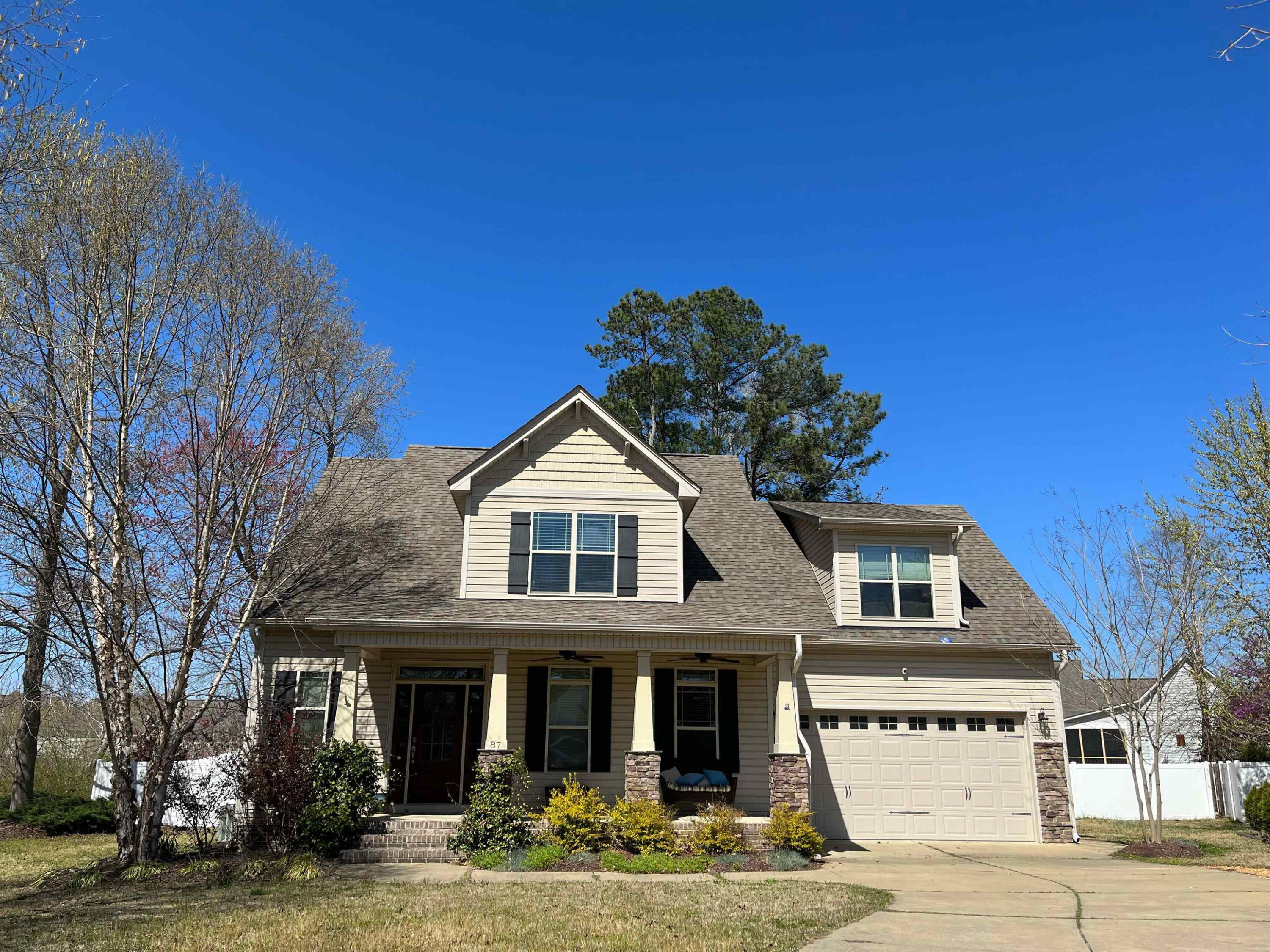 Property Photo:  87 Harvest Moon Drive  NC 27527 