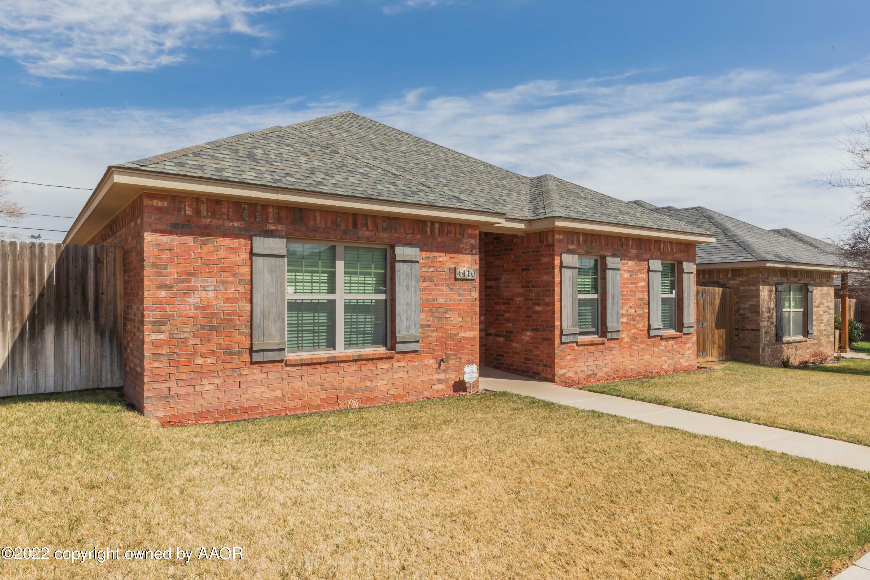 Property Photo:  4410 Oliver Place  TX 79106 