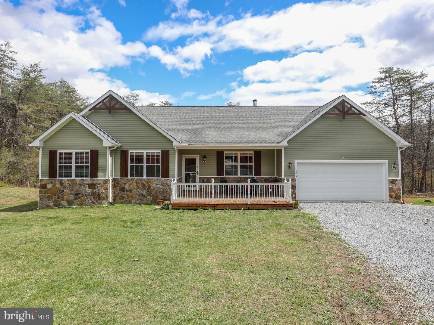Property Photo: 540 Adams Road VA 22603