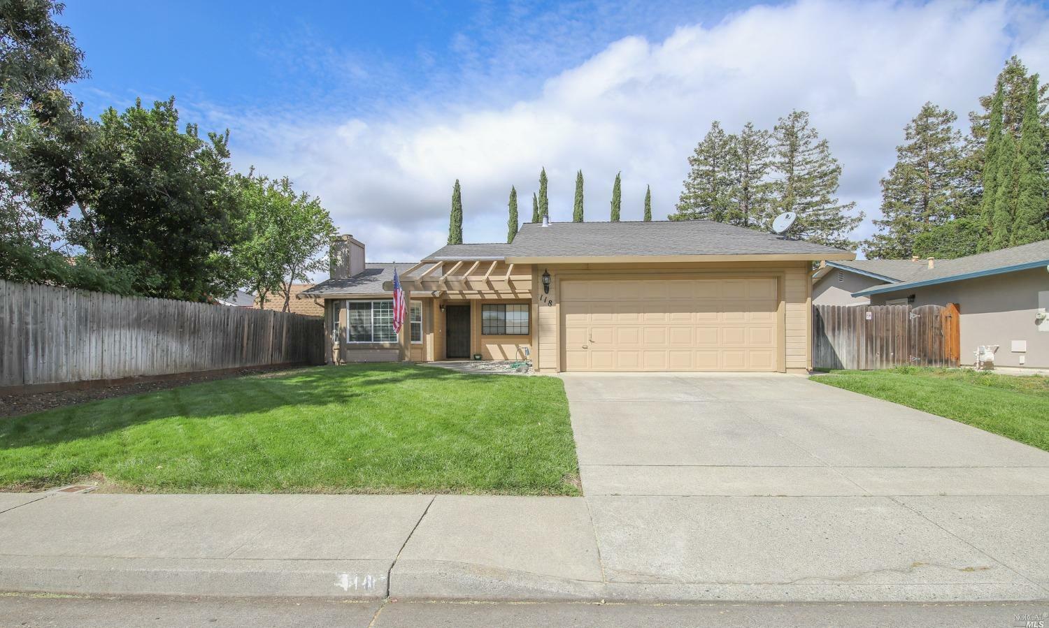 Property Photo:  118 Marna Drive  CA 95687 