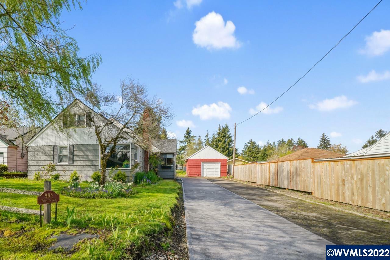 Property Photo:  985  Fairview Av SE  OR 97302 