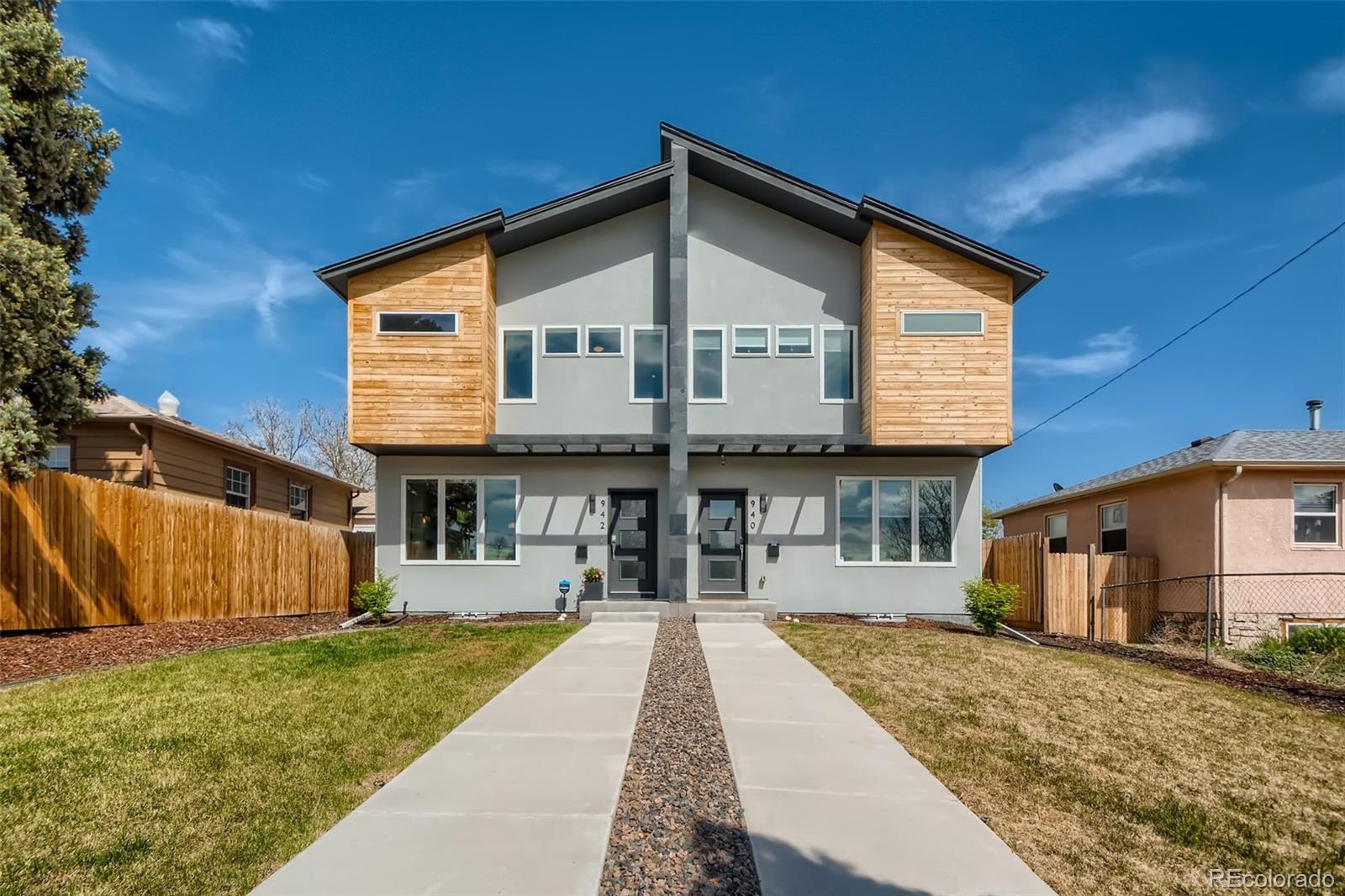 Property Photo: 942 Tennyson Street CO 80204