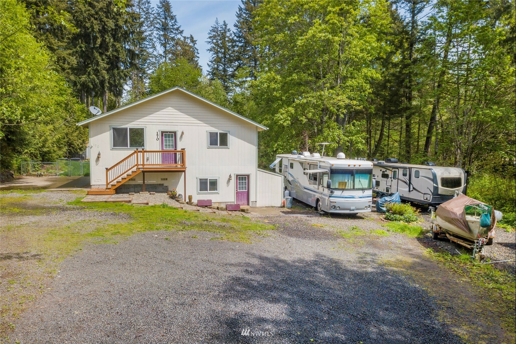 Property Photo:  170 NE Meek Hill  WA 98528 