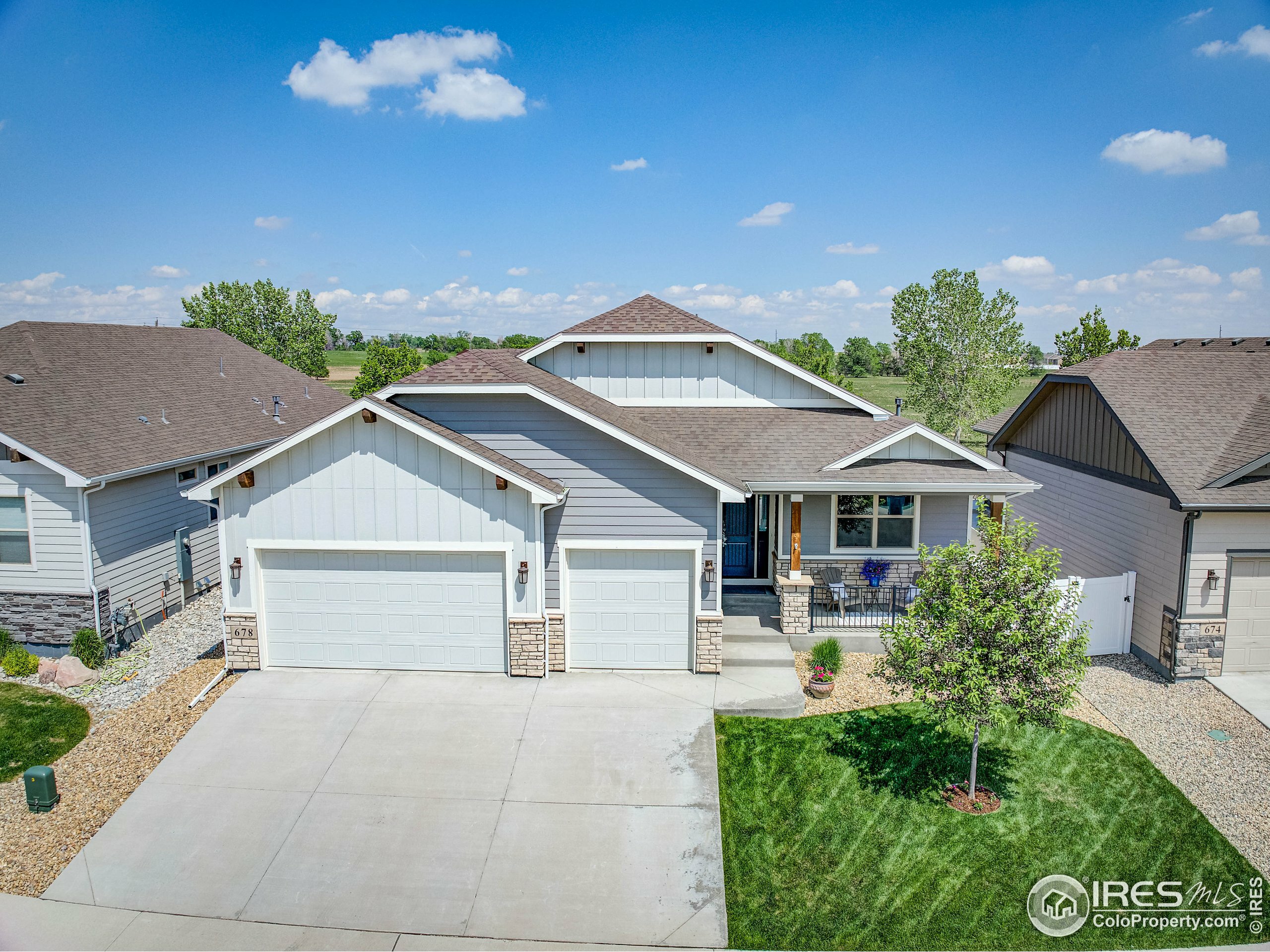 Property Photo: 678 Vermilion Peak Dr CO 80550