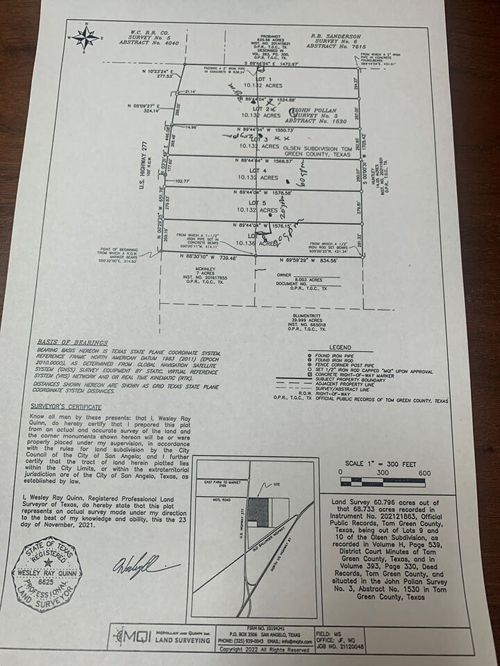 Property Photo:  5622 N Hwy 277  TX 76905 