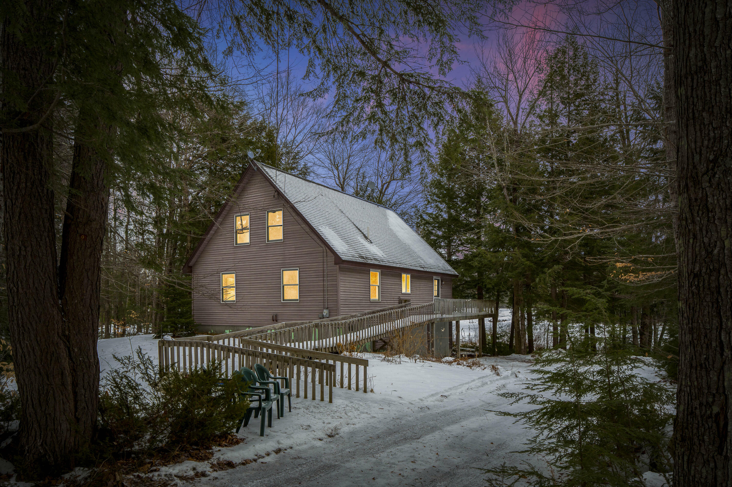 Property Photo: 360 Quiet Harbor Road ME 04355