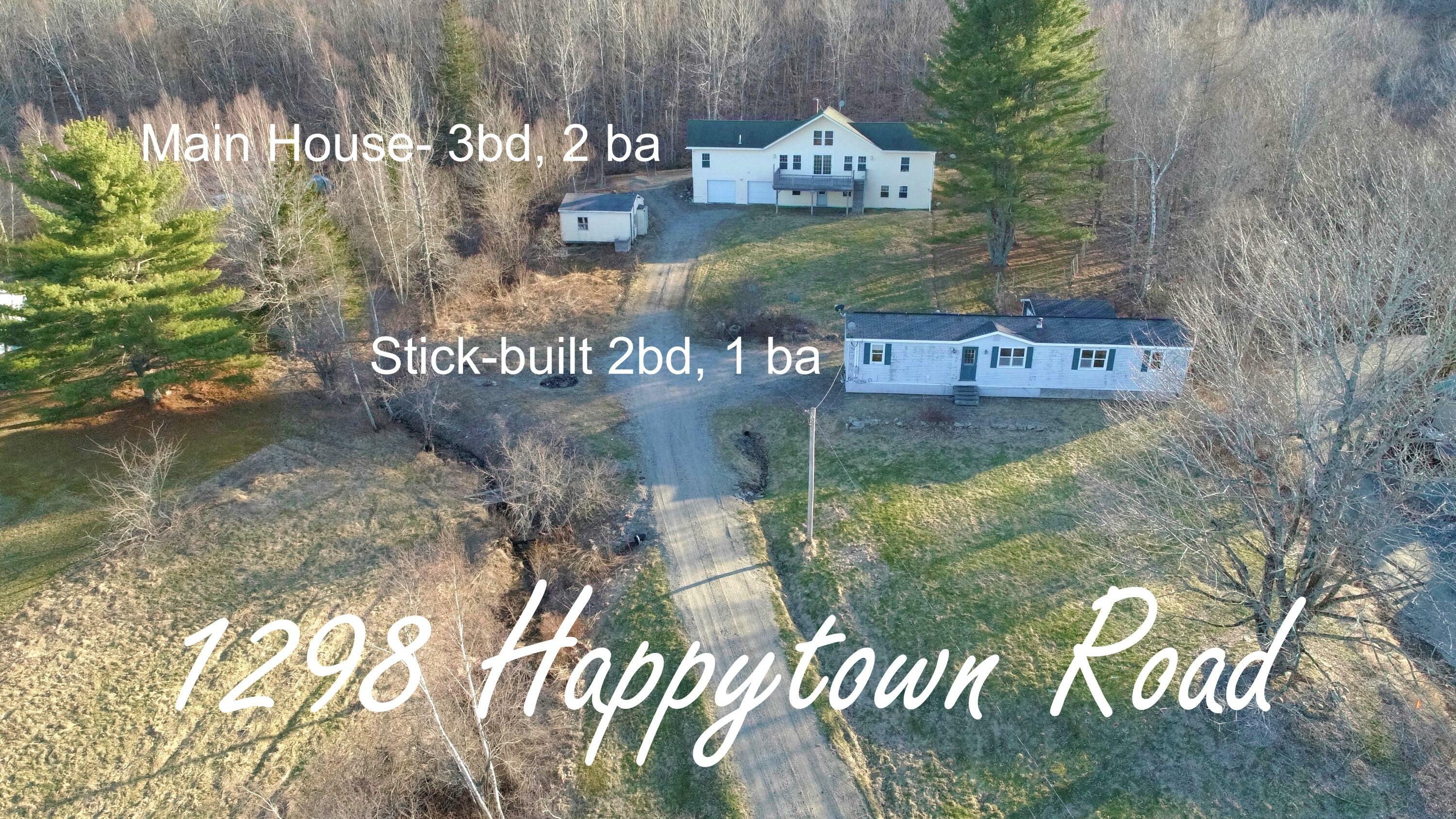 Property Photo:  1298 Happytown Road  ME 04472 