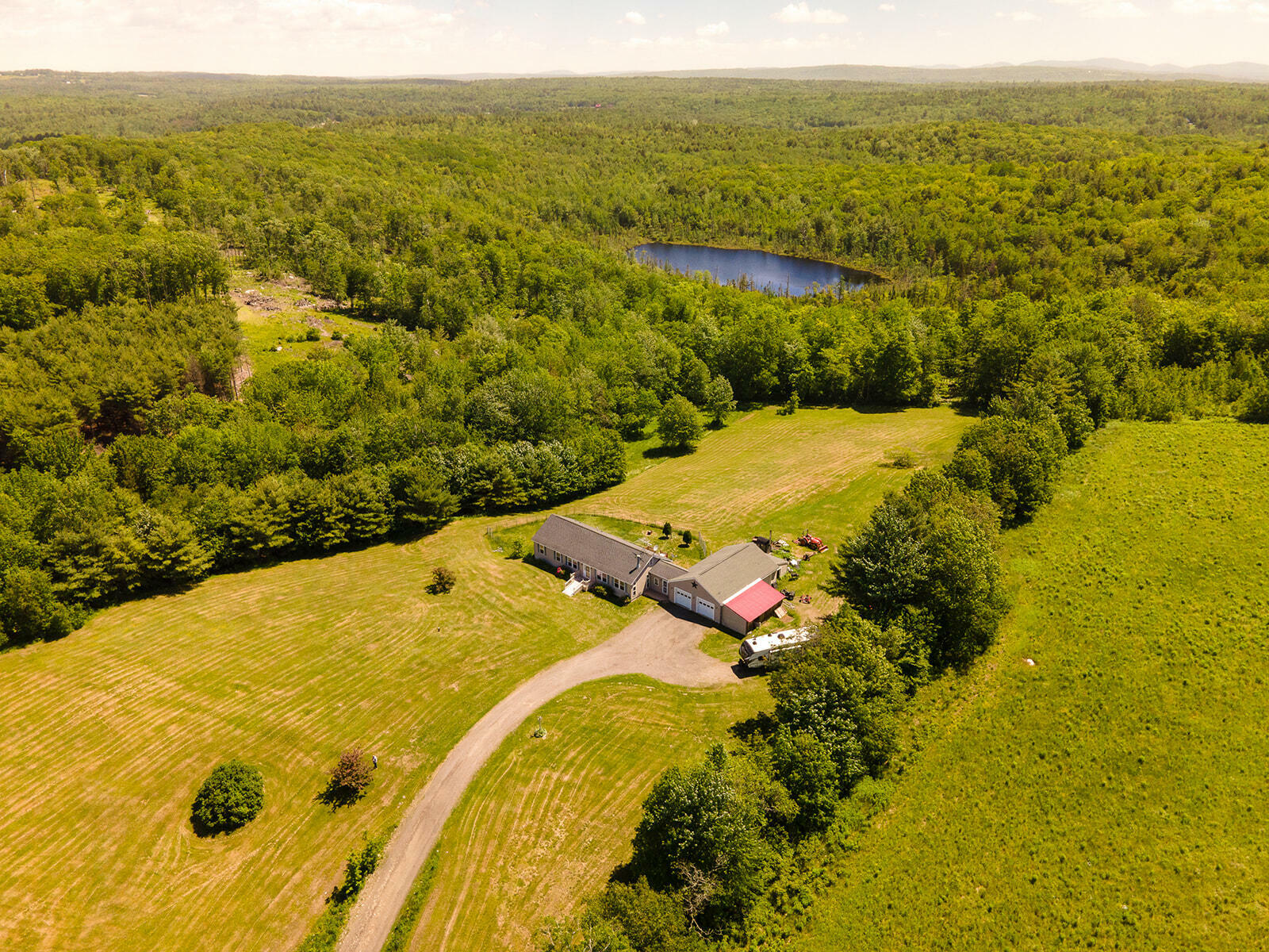Property Photo: 645 Valley Road ME 04348