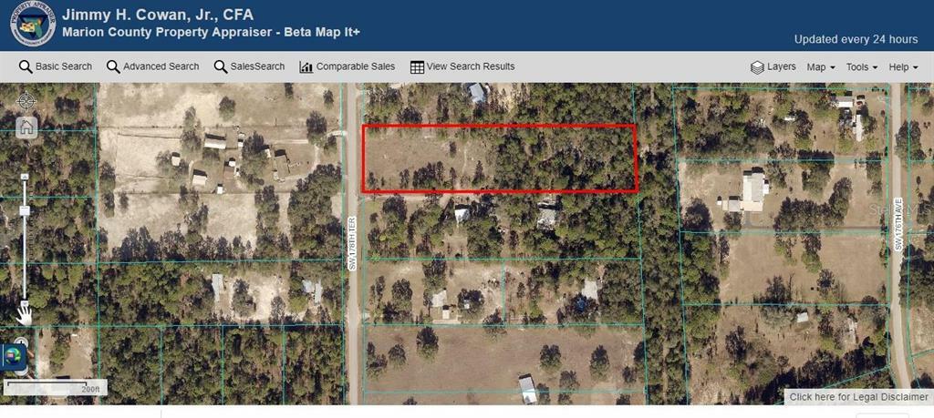 Property Photo:  Lot 005 SW 178th Terrace  FL 34432 