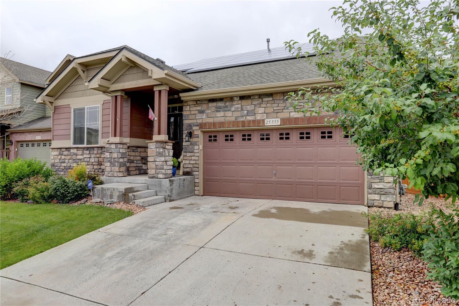 Property Photo: 25555 E 4th Place CO 80018