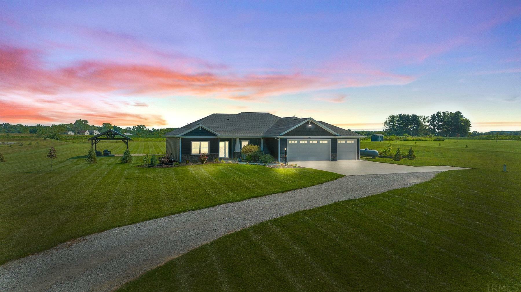 Property Photo: 15163 Winchester Road IN 46819-9729