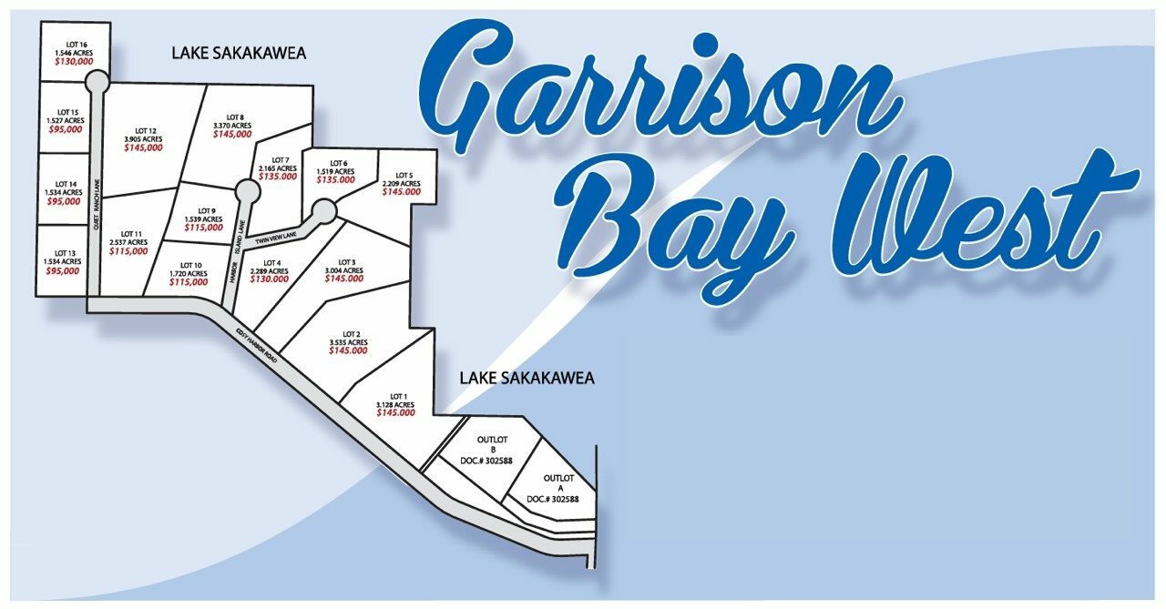 Property Photo:  Lot 14 Garrison Bay West  ND 58540 