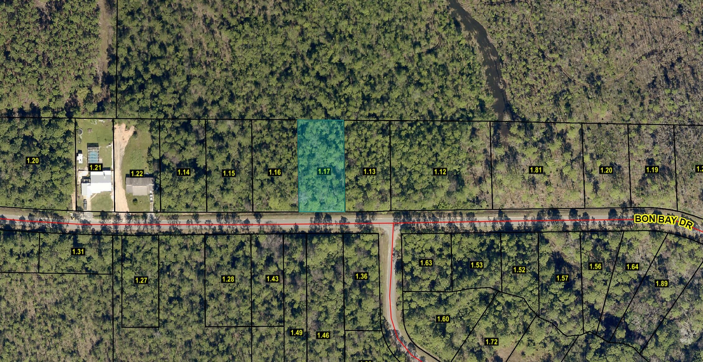 Property Photo:  Lot 1.17 Bon Bay Drive  FL 32583 