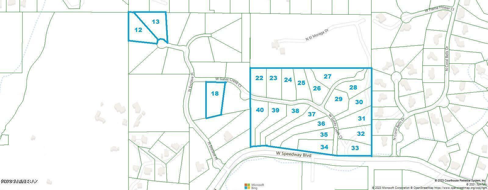 Property Photo: 3974 W Gates Creek Court 0000A AZ 85745