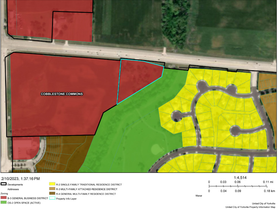 Property Photo:  2.91 Acres Rte 34 Highway  IL 60560 