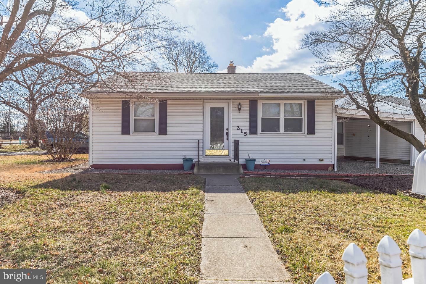 Property Photo: 215 Bonnie Avenue NJ 08629