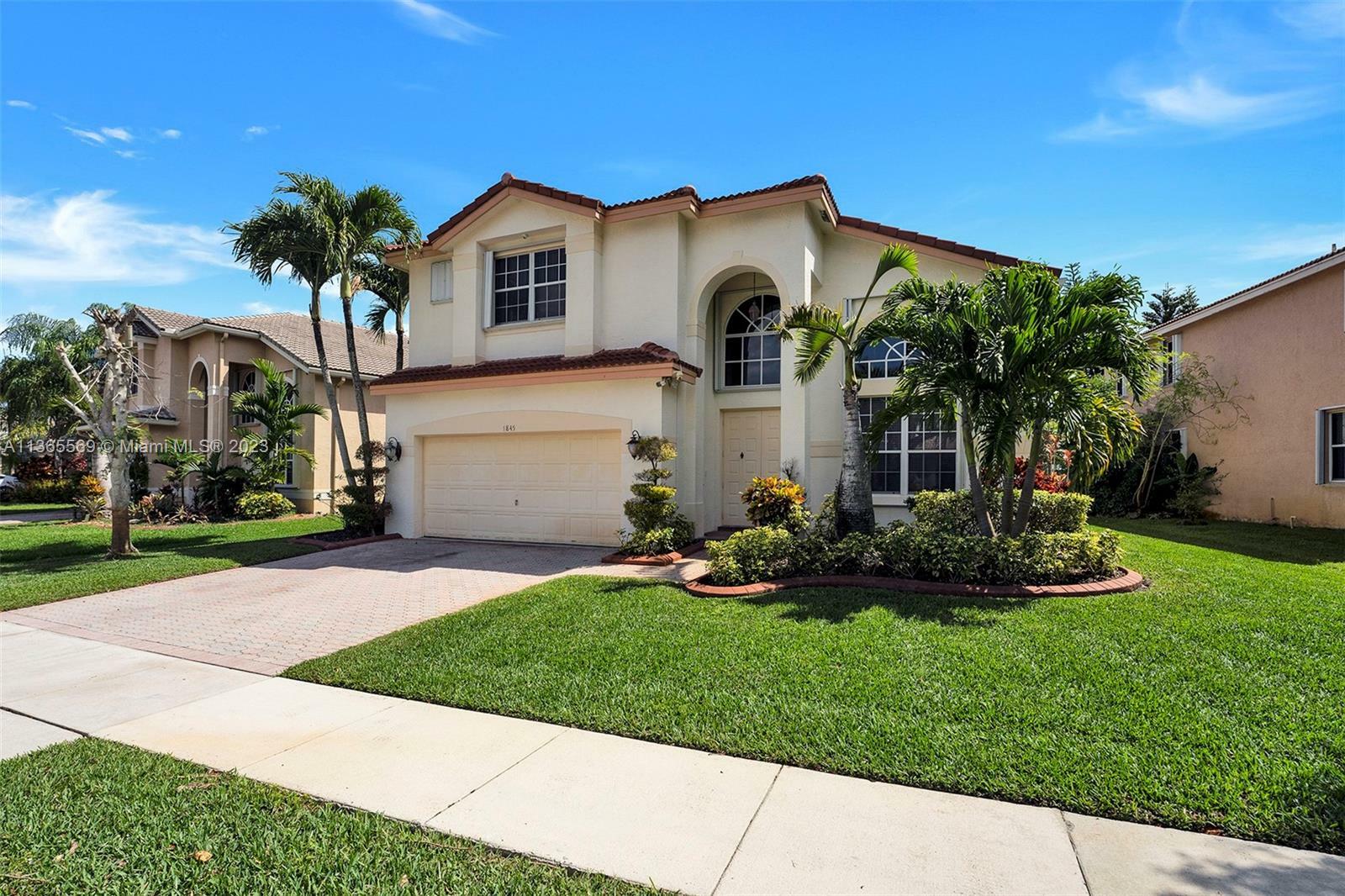 Property Photo:  1845 SW 163rd Ave  FL 33027 