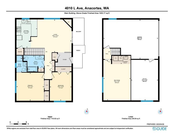 Property Photo:  4010  L Avenue  WA 98221 